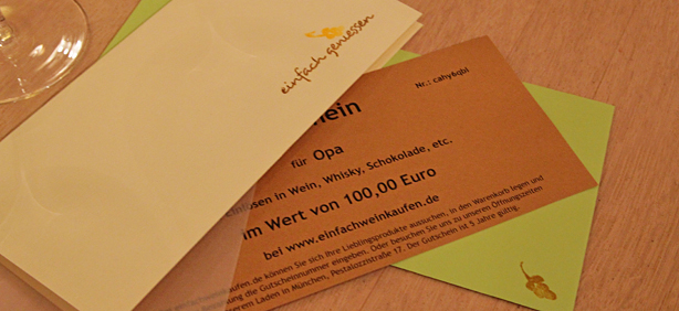 Gutschein Gutschein