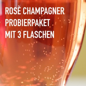 Rosé Champagner - 3 Flaschen 0,75 ltr. mit detaillierten Beschreibungen Rosé Champagner - 3 Flaschen 0,75 ltr. mit detaillierten Beschreibungen