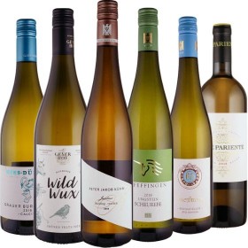Weißweinpaket - Unsere Stars in weiß! - 6 Flaschen 0,75 ltr. mit detaillierten Beschreibungen Weißweinpaket - Unsere Stars in weiß! - 6 Flaschen 0,75 ltr. mit detaillierten Beschreibungen
