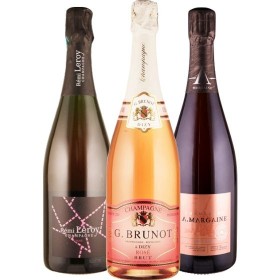 Rosé Champagner - 4 Flaschen 0,75 ltr. mit detaillierten Beschreibungen Rosé Champagner - 4 Flaschen 0,75 ltr. mit detaillierten Beschreibungen