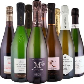 Champagner Seminar für zu Hause - 9 Flaschen 0,75 ltr. mit detaillierten Beschreibungen Champagner Seminar für zu Hause - 9 Flaschen 0,75 ltr. mit detaillierten Beschreibungen