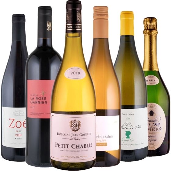 Das Frankreich-Weinpaket - 6 Flaschen 0,75 ltr. Das Frankreich-Weinpaket - 6 Flaschen 0,75 ltr.