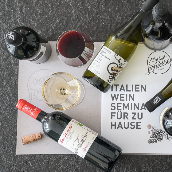 Italien Weinseminar für zu Hause Italien Weinseminar für zu Hause