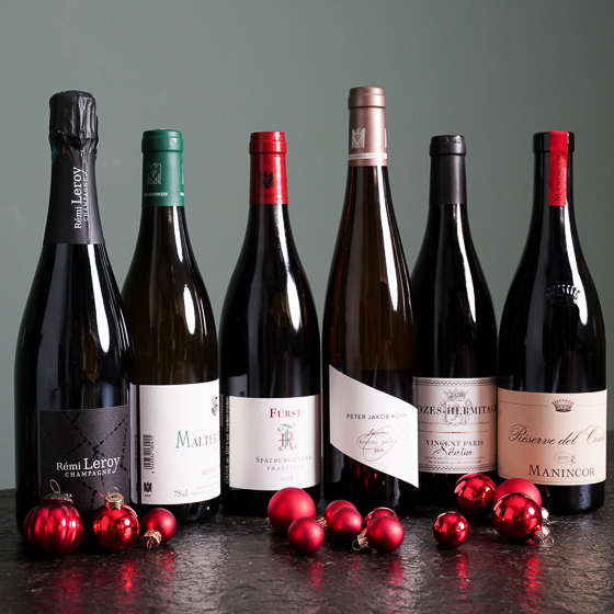 6er Leckere Festtagsweine - mit 10% Ersparnis 6er Leckere Festtagsweine - mit 10% Ersparnis