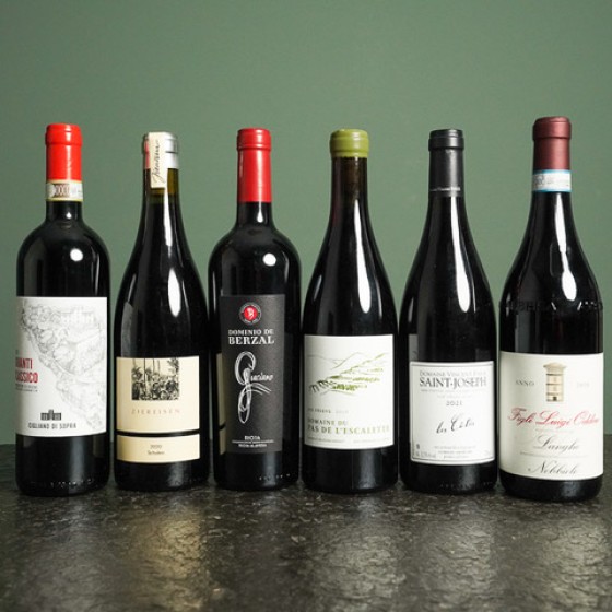 Herbstweine: Rotwein Deluxe - 6 Flaschen mit 10% Ersparnis