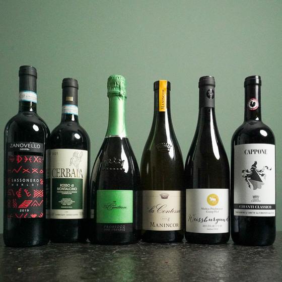 6er Sommerweine aus Italien