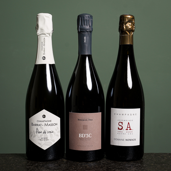 Champagner Kennenlernen - Paket 1 für Fortgeschrittene - 3 Flaschen 0,75 ltr.