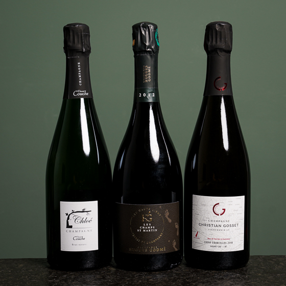 Champagner Kennenlernen - Paket 3 für Fortgeschrittene - 3 Flaschen 0,75 ltr.