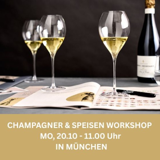 Champagner & Speisen Workshop - Gastro only!