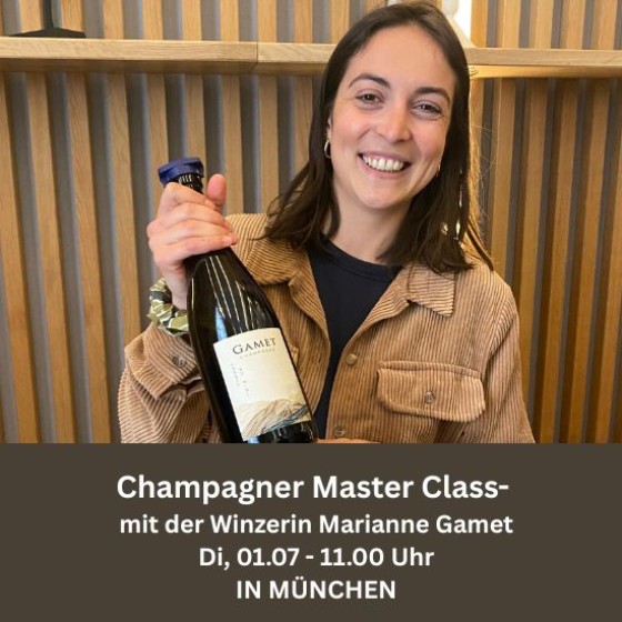 Champagner Master Class mit Marianne Gamet - Gastro only!