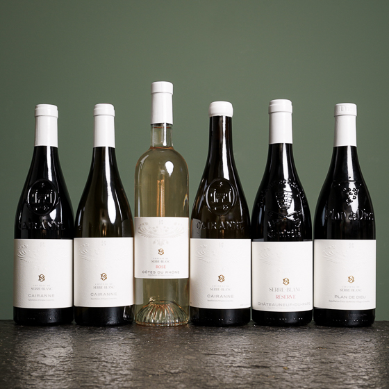 Neu von der südlichen Rhône: Chateau de Serre-Blanc 6er Verkostungspaket zum Sonderpreis!