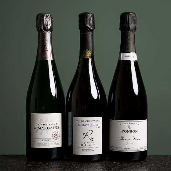 3er Champagnerpaket zu Silvester