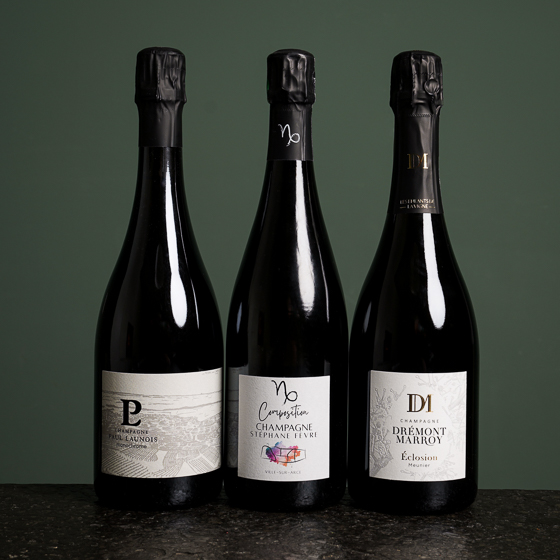 3er Champagnerpaket zu Silvester & Weihnachten