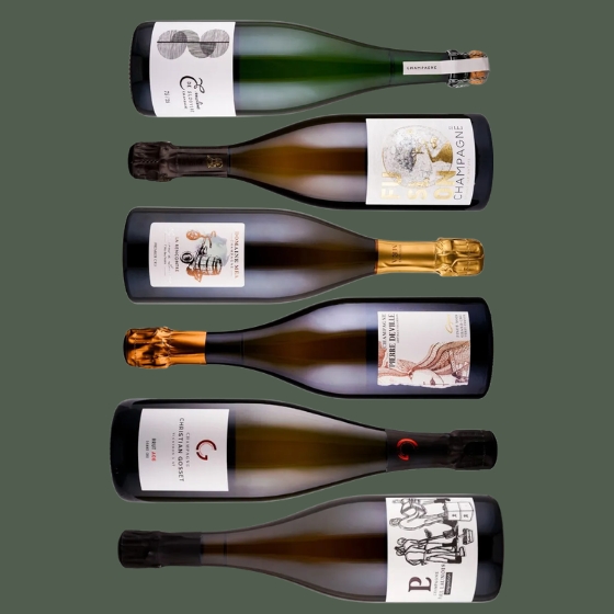 Messe-Paket zur 100% Champagne - 6 Flaschen 0,75 ltr.