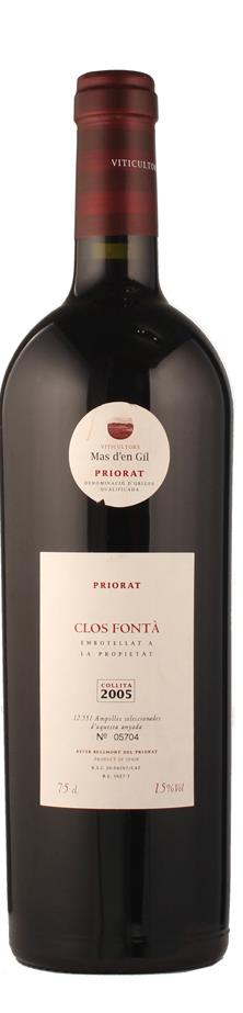 Clos Fonta 2005 - Mas d'en Gil Clos Fonta 2005 - Mas d'en Gil