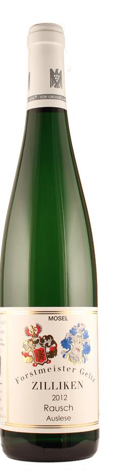Riesling Auslese Saarburger Rausch 2012 - Forstmeister Geltz Zilliken Riesling Auslese Saarburger Rausch 2012 - Forstmeister Geltz Zilliken