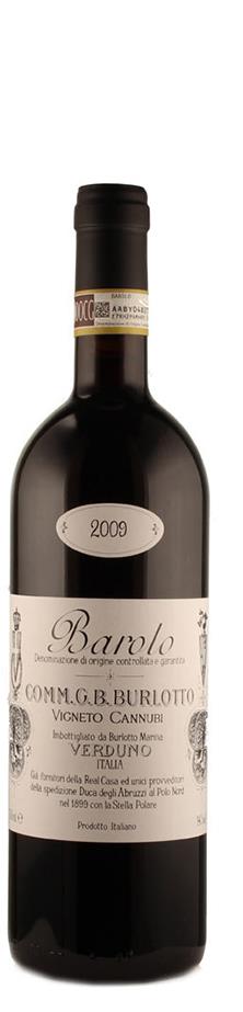 Commendatore G. B. Burlotto Barolo Vigneto Cannubi 2009 trocken Piemont Italien Commendatore G. B. Burlotto Barolo Vigneto Cannubi 2009 trocken Piemont Italien