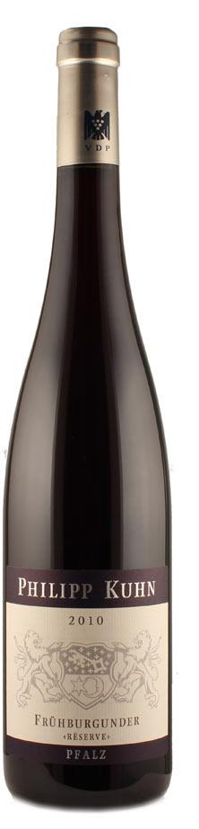 Weingut Philipp Kuhn Frühburgunder Reserve 2010 trocken Pfalz Deutschland Weingut Philipp Kuhn Frühburgunder Reserve 2010 trocken Pfalz Deutschland