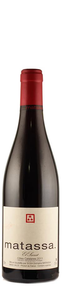 Côtes Catalanes Rouge El Sarrat 2011 - Matassa Côtes Catalanes Rouge El Sarrat 2011 - Matassa