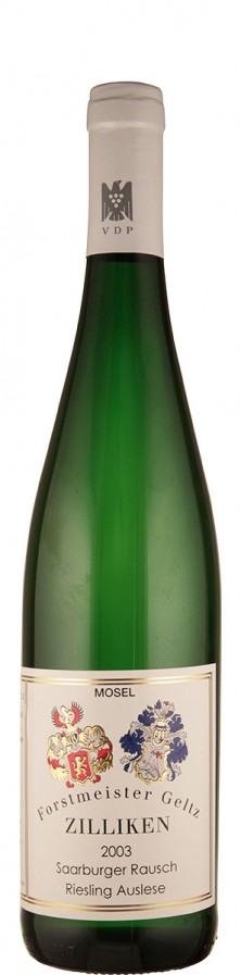 Riesling Auslese Saarburger Rausch 2003 - Forstmeister Geltz Zilliken Riesling Auslese Saarburger Rausch 2003 - Forstmeister Geltz Zilliken