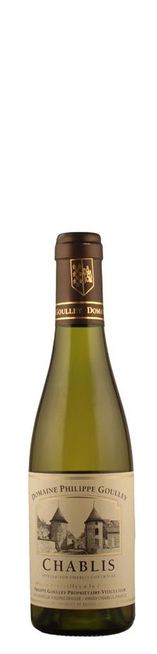 Domaine Philippe Goulley Chablis - halbe Flasche 2013 - bio trocken Burgund Chablis Frankreich Domaine Philippe Goulley Chablis - halbe Flasche 2013 - bio trocken Burgund Chablis Frankreich