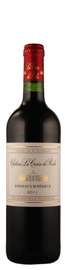 Chateau La Croix de la Roche Bordeaux Supèrieur 2011 - bio trocken Bordeaux Frankreich Chateau La Croix de la Roche Bordeaux Supèrieur 2011 - bio trocken Bordeaux Frankreich