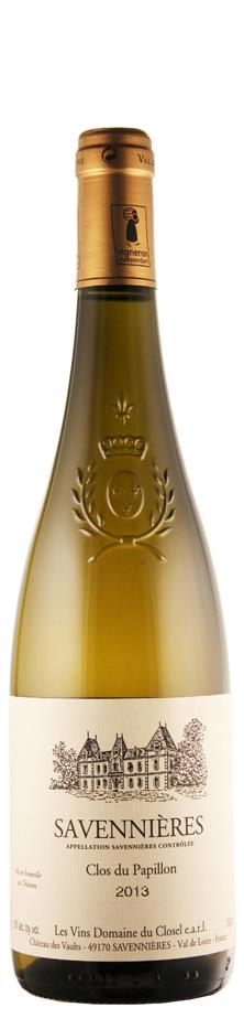 Savennieres Clos du Papillon 2013 - Domaine du Closel Savennieres Clos du Papillon 2013 - Domaine du Closel