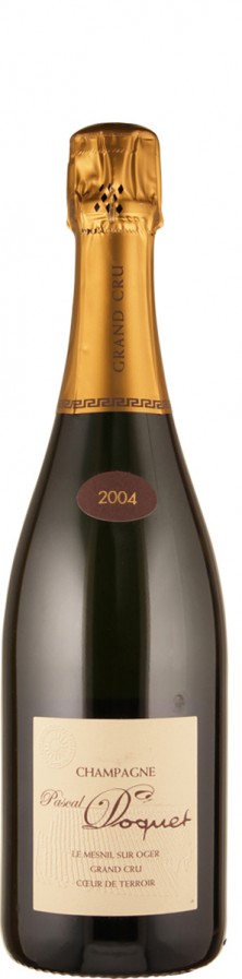 Pascal Doquet Champagne Blanc de Blancs Grand Cru brut Le Mesnil sur Oger 2004 - bio brut Champagne - Côte des Blancs Frankreich Pascal Doquet Champagne Blanc de Blancs Grand Cru brut Le Mesnil sur Oger 2004 - bio brut Champagne - Côte des Blancs Frankreich