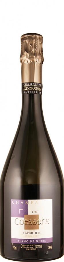 Champagne Coessens Champagne blanc de noirs brut Lieu-dit Largillier Champagne Coessens Champagne blanc de noirs brut Lieu-dit Largillier