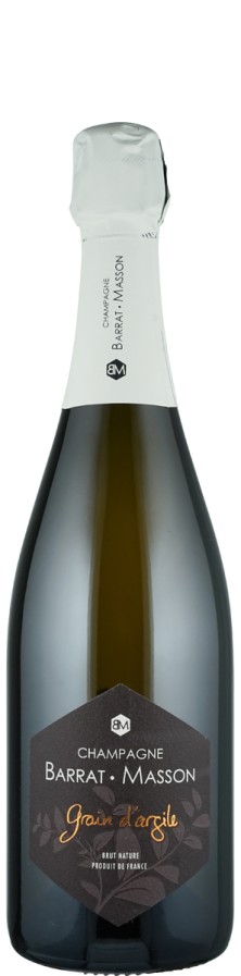Champagne extra brut Grain d'Argile Biowein - FR-BIO-01 - Barrat-Masson