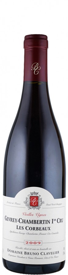 Domaine Bruno Clavelier Gevrey-Chambertin Premier Cru Les Corbeaux Vieilles Vignes 2009 trocken Burgund Côte de Beaune Frankreich Domaine Bruno Clavelier Gevrey-Chambertin Premier Cru Les Corbeaux Vieilles Vignes 2009 trocken Burgund Côte de Beaune Frankreich