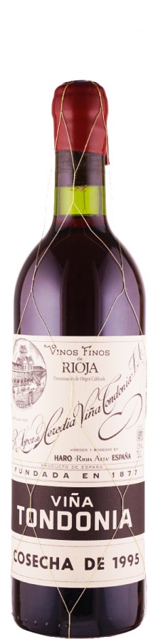 Vina Tondonia Rioja Gran Reserva tinto Vina Tondonia 1995 trocken Rioja D.O.Ca. Spanien Vina Tondonia Rioja Gran Reserva tinto Vina Tondonia 1995 trocken Rioja D.O.Ca. Spanien