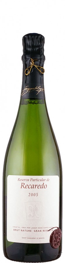 Recaredo Cava Particular Gran Reserva brut nature 2005 brut natur Penedes D.O. Spanien Recaredo Cava Particular Gran Reserva brut nature 2005 brut natur Penedes D.O. Spanien