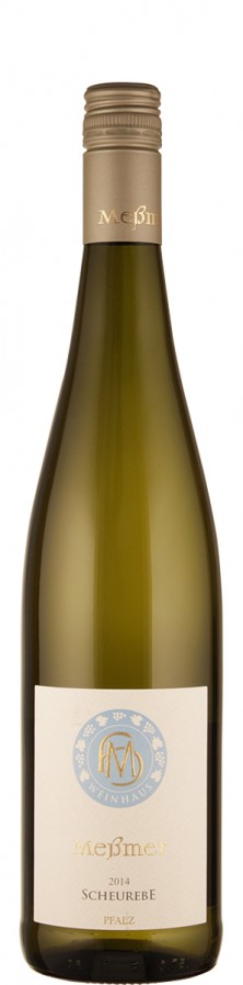 Weingut Meßmer Scheurebe 2014 lieblich Pfalz Deutschland Weingut Meßmer Scheurebe 2014 lieblich Pfalz Deutschland