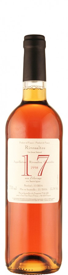 Rivesaltes Ambré 17 Jahre 1998 - Parcé Frères Rivesaltes Ambré 17 Jahre 1998 - Parcé Frères
