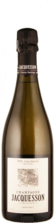 Jacquesson Champagne Millésimé brut Dizy 'Corne Bautray' 2005 extra brut Champagne - Vallée de la Marne Frankreich Jacquesson Champagne Millésimé brut Dizy 'Corne Bautray' 2005 extra brut Champagne - Vallée de la Marne Frankreich