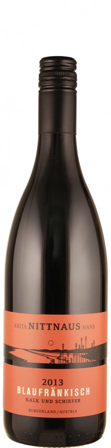 Weingut Anita und Hans Nittnaus Blaufränkisch Kalk und Schiefer 2013 - AT-BIO-402 trocken Burgenland Österreich Weingut Anita und Hans Nittnaus Blaufränkisch Kalk und Schiefer 2013 - AT-BIO-402 trocken Burgenland Österreich