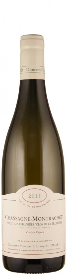 Domaine Vincent & François Jouard Chassagne-Montrachet Premier Cru Clos de la Truffières Vieilles Vignes 2015 trocken Burgund Côte de Beaune Frankreich Domaine Vincent & François Jouard Chassagne-Montrachet Premier Cru Clos de la Truffières Vieilles Vignes 2015 trocken Burgund Côte de Beaune Frankreich