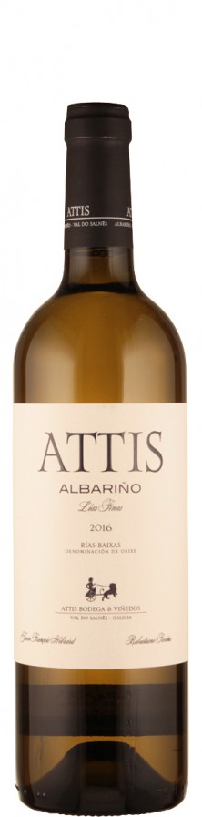 Attis Bodegas Attis Albarino 2016 trocken Rias Baixas D.O. Spanien Attis Bodegas Attis Albarino 2016 trocken Rias Baixas D.O. Spanien
