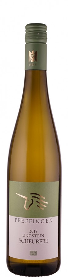 Weingut Pfeffingen Scheurebe trocken Ungstein 2017 trocken Pfalz Deutschland Weingut Pfeffingen Scheurebe trocken Ungstein 2017 trocken Pfalz Deutschland