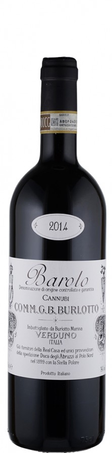 Commendatore G. B. Burlotto Barolo Vigneto Cannubi 2014 trocken Piemont Italien Commendatore G. B. Burlotto Barolo Vigneto Cannubi 2014 trocken Piemont Italien