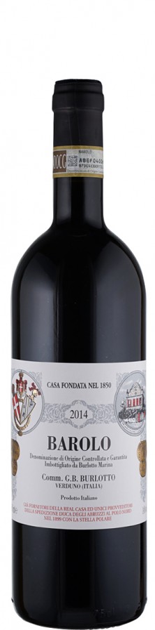 Commendatore G. B. Burlotto Barolo 2014 trocken Piemont Italien Commendatore G. B. Burlotto Barolo 2014 trocken Piemont Italien