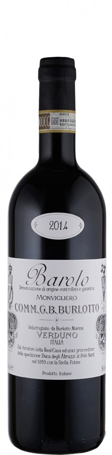Commendatore G. B. Burlotto Barolo Vigneto Monvigliero 2014 trocken Piemont Italien Commendatore G. B. Burlotto Barolo Vigneto Monvigliero 2014 trocken Piemont Italien