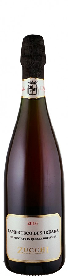 Lambrusco Sorbara D.O.P "Fermentato in questa bottiglia" 2017 - Società Agricola Zucchi Lambrusco Sorbara D.O.P "Fermentato in questa bottiglia" 2017 - Società Agricola Zucchi