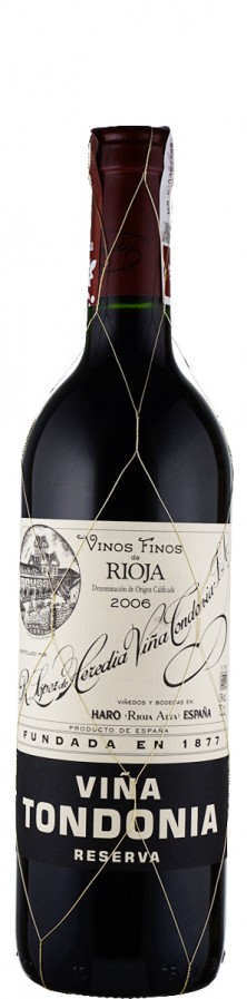 Vina Tondonia Rioja Reserva tinto Vina Tondonia 2006 trocken Rioja D.O.Ca. Spanien Vina Tondonia Rioja Reserva tinto Vina Tondonia 2006 trocken Rioja D.O.Ca. Spanien