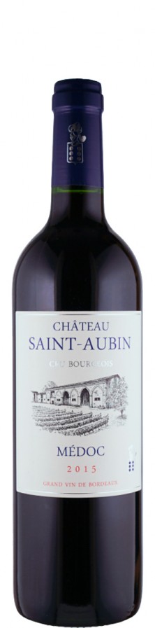 Chateau Saint-Aubin Cru Bourgeois 2015 - Saint-Aubin Chateau Saint-Aubin Cru Bourgeois 2015 - Saint-Aubin