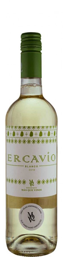Mas que Vinos Ercavio Airen Blanco 2018 trocken Kastilien D.O. Spanien Mas que Vinos Ercavio Airen Blanco 2018 trocken Kastilien D.O. Spanien
