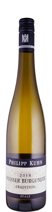 Weingut Philipp Kuhn Weisser Burgunder Tradition 2018 trocken Pfalz Deutschland Weingut Philipp Kuhn Weisser Burgunder Tradition 2018 trocken Pfalz Deutschland