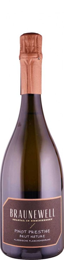 Prestige Pinot brut nature Sekt - traditionelle Flaschengärung 2014 - Braunewell Prestige Pinot brut nature Sekt - traditionelle Flaschengärung 2014 - Braunewell