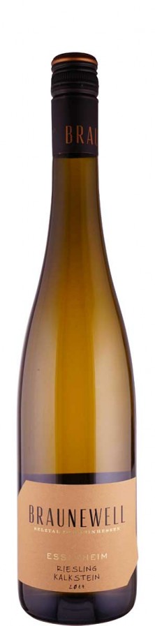 Riesling trocken Essenheim "Kalkstein" 2018 - Braunewell Riesling trocken Essenheim "Kalkstein" 2018 - Braunewell